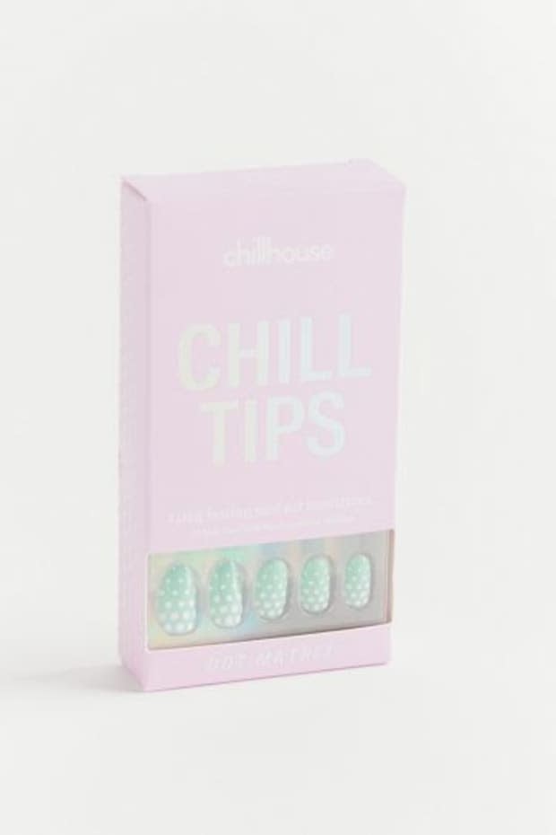 <p>Chillhouse Chill Tips Reusable Press-On Manicure Kit, $16, <a href="https://rstyle.me/+1xEIhmwZjDN4IlnVvlNRCQ" rel="nofollow noopener" target="_blank" data-ylk="slk:available here;elm:context_link;itc:0;sec:content-canvas" class="link ">available here</a>.</p>