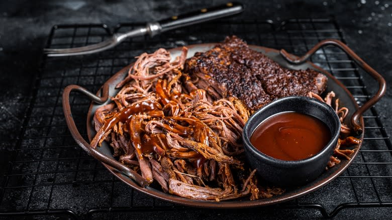 Shredded pork