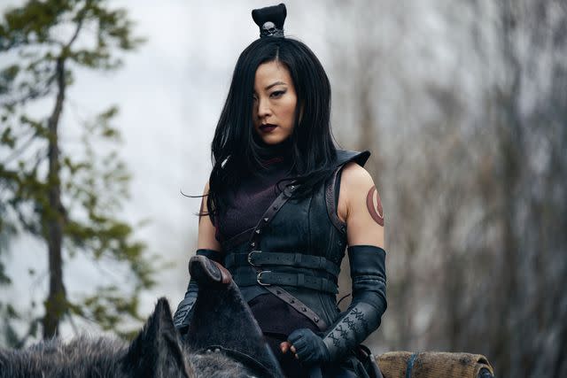 <p>Robert Falconer/Netflix</p> Arden Cho as June in 'Avatar: The Last Airbender'