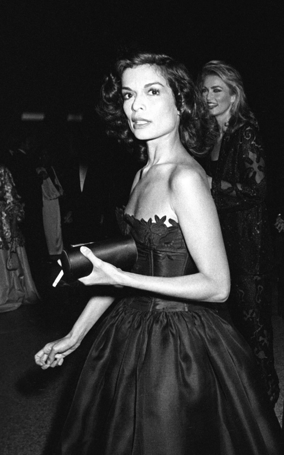 Bianca Jagger attends Metropolitan Museum of Art Costume Institute Gala 
