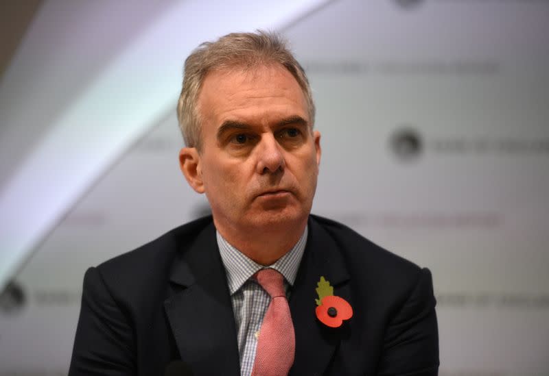 FILE PHOTO: Bank of England Deputy Governor Ben Broadbent attends a Bank of England news conference, in the City of London