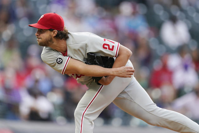 Hoskins has 2 HRs, 5 RBIs as Nola, Phillies top Rockies 7-5 - The