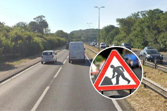 Slow traffic on A127 today as part of major road shut for