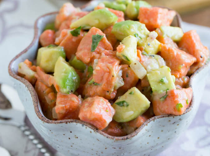 Salmon Ceviche