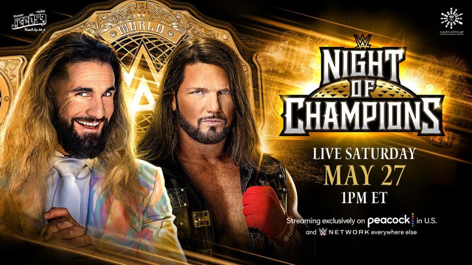 wwe night of champions 2023 seth rollins vs aj styles