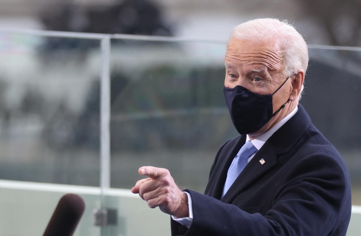 <p>President Biden has sent out a strong signal on the climate crisis</p> (REUTERS)