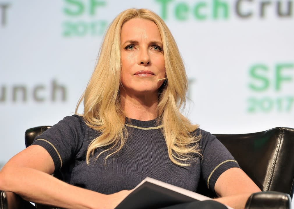 92. Laurene Powell Jobs & family | Net worth: $18.7 billion - Source of wealth: Apple, Disney - Age: 57 - Country/territory: United States | Laurene Powell Jobs inherited her fortune in 2011, when her husband, Apple co-founder Steve Jobs, died. She is the founder of Emerson Collective, which invests in education, immigration, and social justice. She also owns a 20% stake in the company that owns the Washington Wizards basketball team and the National Hockey League’s Washington Capitals, and she is known for staging elaborate Halloween shows outside one of the homes she owns in the San Francisco Bay Area. (Steve Jennings/Getty Images for TechCrunch)