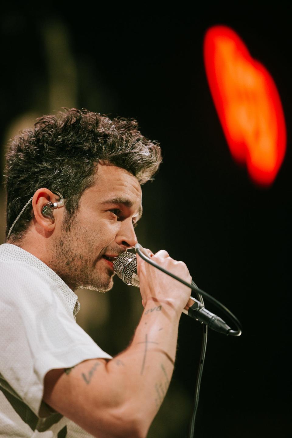 Matty Healy of The 1975 performs during 2024 iHeartRadio ALTer EGO Presented by Capital One at the Honda Center on Jan. 13, 2024, in Anaheim, California.