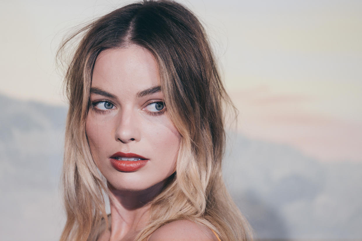 Australian actress Margot Robbie poses during a photocall ahead of the Italian Premiere of Tarantino's latest movie &quot;Once Upon A Time In Hollywood&quot; in downtown Rome on August 2, 2019 (Photo by Luca Carlino/NurPhoto via Getty Images)