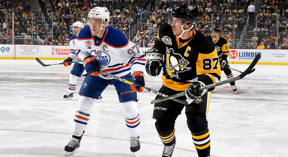 Shocker: Connor McDavid and Sidney Crosby are well respected. (Joe Sargent/NHLI via Getty Images)