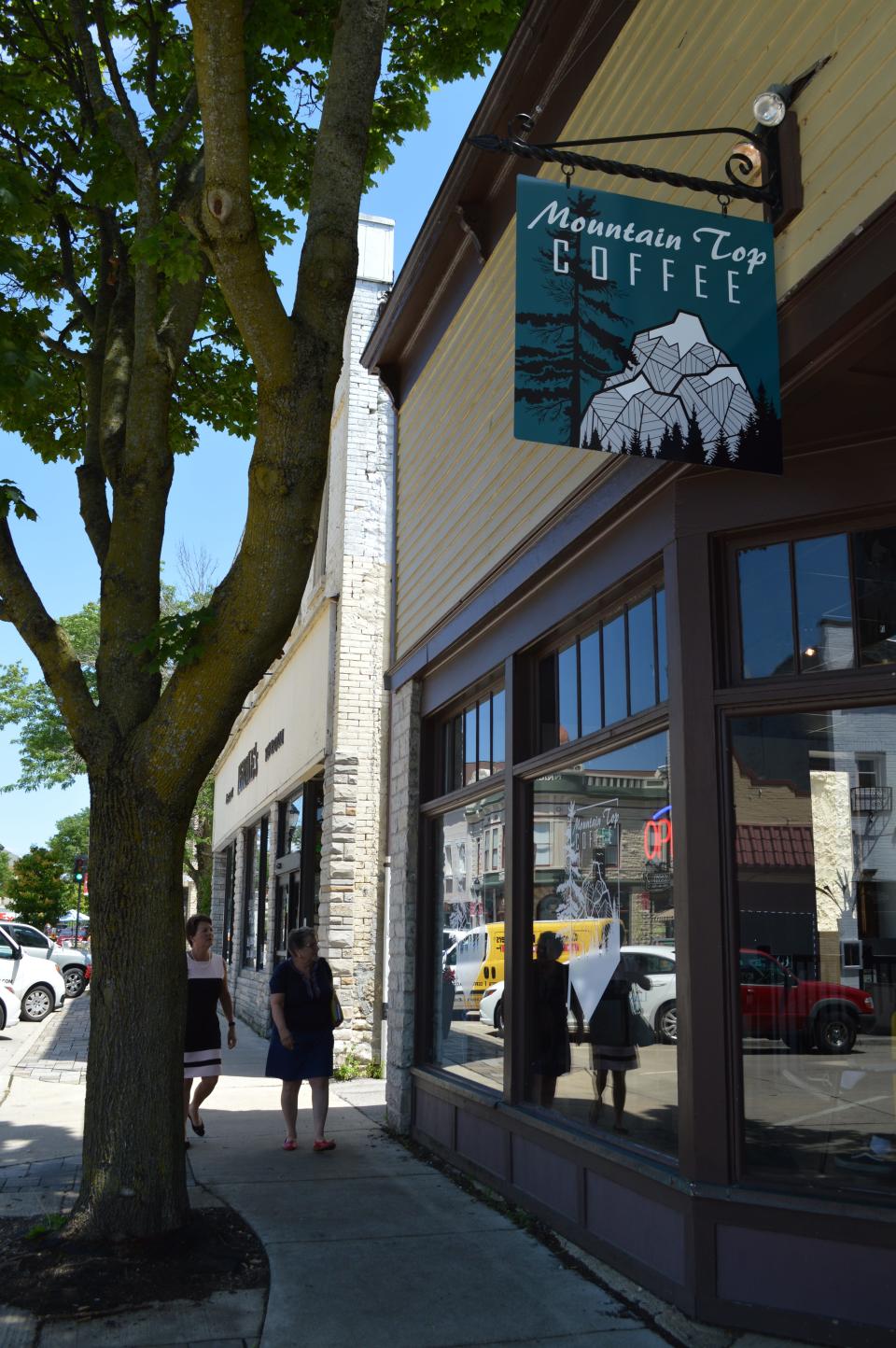 Mountain Top is a coffee shop that offers various vegan options at 363 W. Main St., Waukesha.