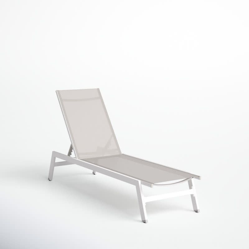 <p><a href="https://go.redirectingat.com?id=74968X1596630&url=https%3A%2F%2Fwww.wayfair.com%2F--%2Fpdp%2Fjoss-and-main--yves-sunlounger-x118088928-l122-w007977817.html&sref=https%3A%2F%2F" rel="nofollow noopener" target="_blank" data-ylk="slk:Shop Now;elm:context_link;itc:0;sec:content-canvas" class="link ">Shop Now</a></p><p>Yves Sunlounger</p><p>wayfair.com</p><p>$177.00</p>