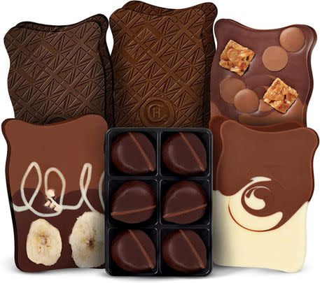 Treat someone special (or yourself) to this Hotel Chocolat milk chocolate and caramel collection, which is reduced by 17%