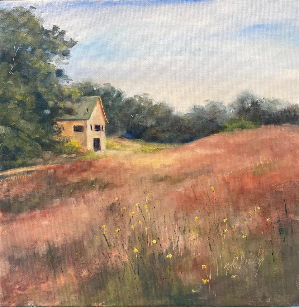 Wendi Smith's painting of Fuller Farm.
