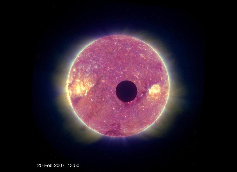 Our moon is one of the largest satellites in the <a href="http://www.mnn.com/eco-glossary/solar" target="_hplink">solar</a> system, which is impressive considering how much smaller the Earth is compared to <a href="http://www.mnn.com/eco-glossary/jupiter" target="_hplink">Jupiter</a> or <a href="http://www.mnn.com/eco-glossary/saturn" target="_hplink">Saturn</a>. It has a diameter of <a href="http://www.spacetoday.org/SolSys/Moons/MoonsSolSys.html" target="_hplink">2,160 miles</a>, as opposed to 3,280 miles, the diameter of Jupiter's Ganymede, the largest satellite. <a href="http://solarsystem.nasa.gov/planets/profile.cfm?Object=Moon" target="_hplink">Most experts agree</a> that the moon formed when a <a href="http://www.mnn.com/eco-glossary/mars" target="_hplink">Mars</a>-sized planet collided with Earth several billion years ago. The ensuing debris cloud reformed into the moon. <a href="http://www.nasaimages.org/luna/servlet/detail/NVA2~38~38~75636~134109:STEREO-Sees-Lunar-Transit?qvq=q:earth+moon;lc:NVA2%7E30%7E30,NVA2%7E62%7E62,NVA2%7E61%7E61,NVA2%7E60%7E60,nasaNAS%7E22%7E22,NVA2%7E19%7E19,nasaNAS%7E20%7E20,NVA2%7E18%7E18,NVA2%7E49%7E49,NVA2%7E16%7E16,NVA2%7E8%7E8,NVA2%7E48%7E48,NVA" target="_hplink">Here</a> the moon is seen in a NASA composite image transiting the sun from the STEREO-B spacecraft.