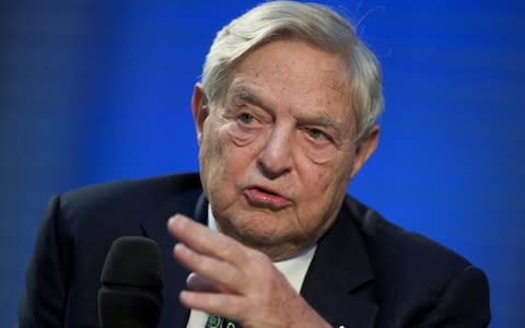 George Soros has funded liberal causes across the world - Credit: Reuters