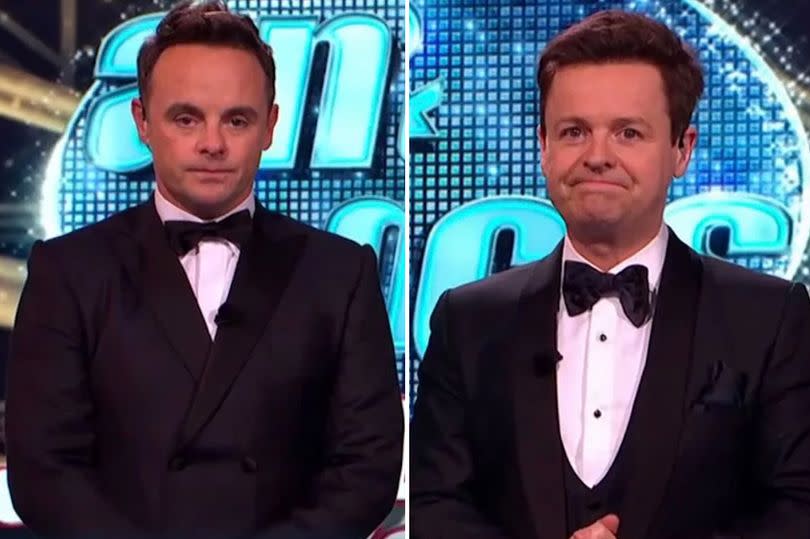 Ant and Dec on Saturday Night Takeaway