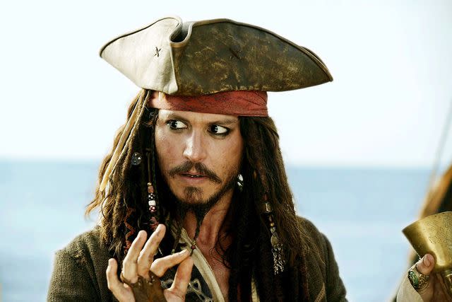 <p>Disney/Kobal/Shutterstock</p> Johnny Depp in 2006's 'Pirates of the Caribbean: Dead Man's Chest'
