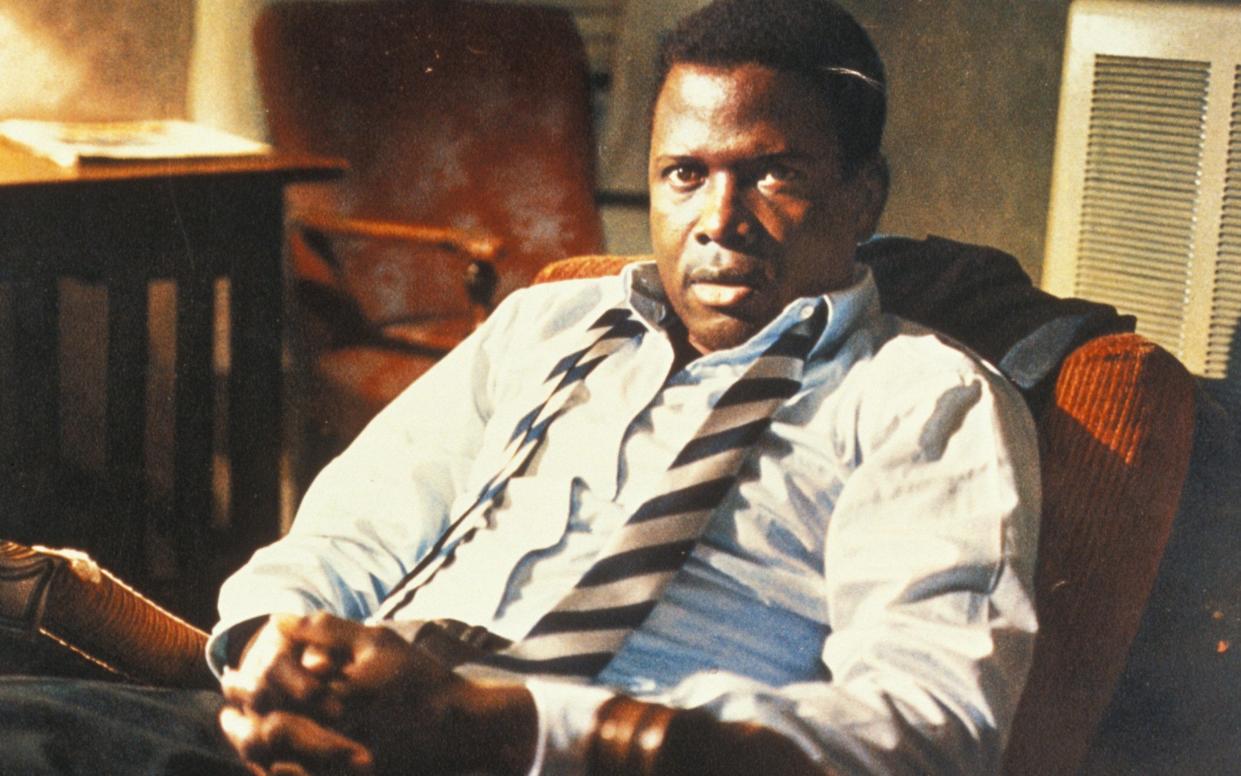 Sidney Poitier as the detective Virgil Tibbs in In the Heat of the Night - United Archives GmbH/Alamy