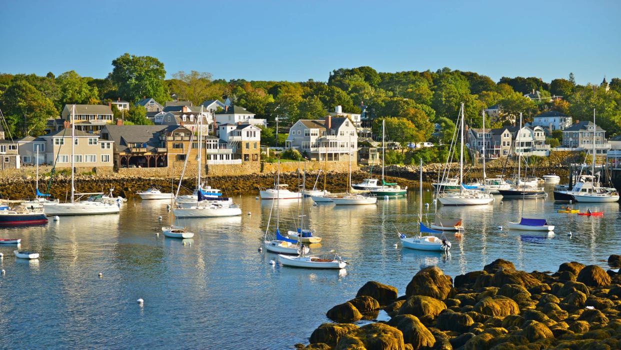 Rockport harbor, Massachusetts, USA.