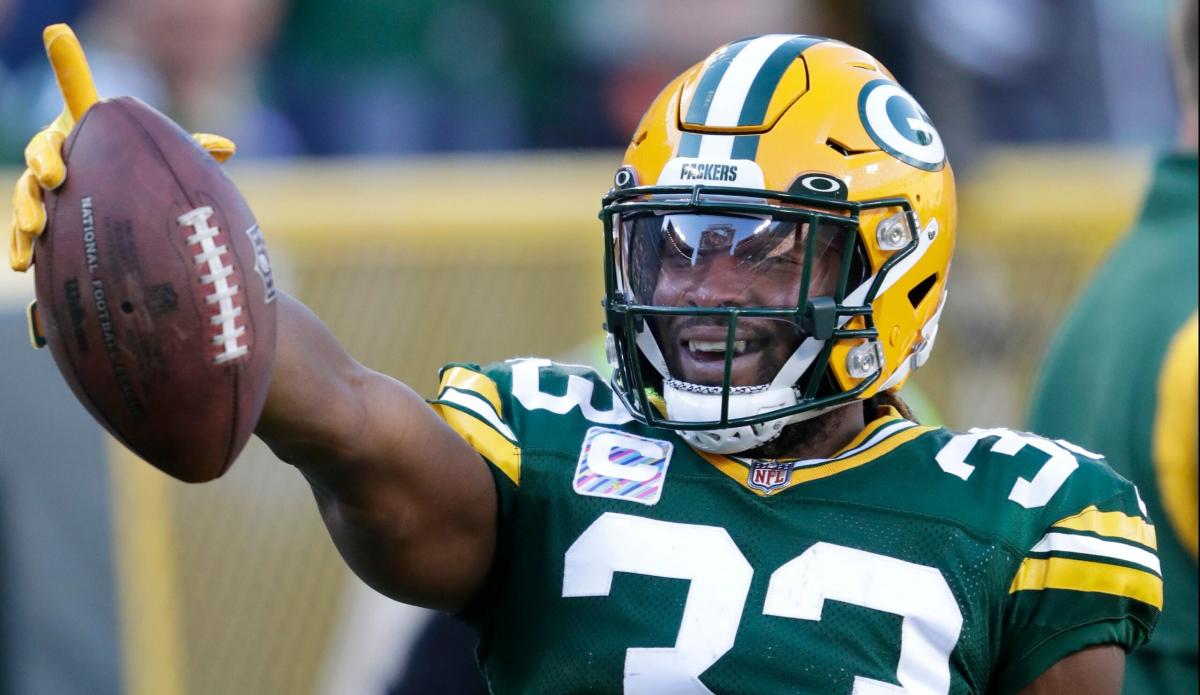 Packers RB Aaron Jones named FedEx Ground Player of the Week for Week 2 of  2022