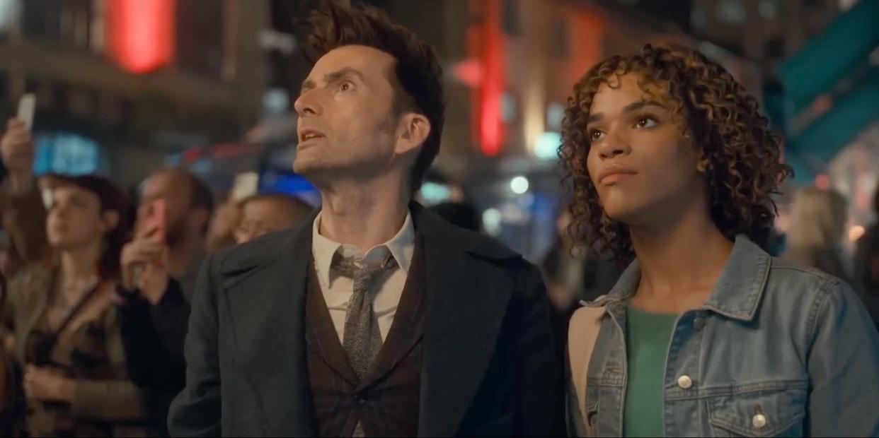 david tennant, yasmin finney, doctor who