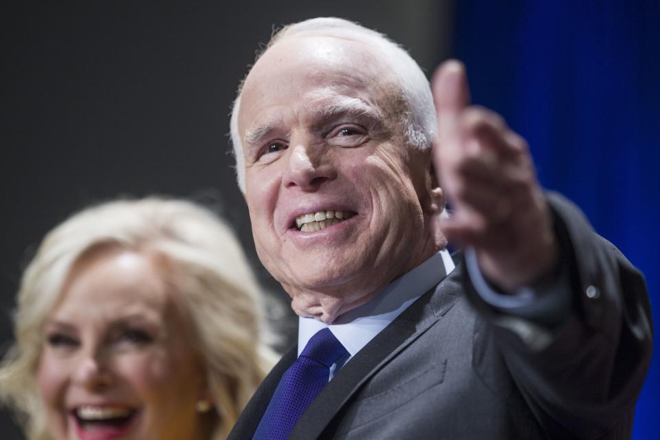 The left no longer hates former U.S. Sen. John McCain, who in his final act helped save Obamacare.
