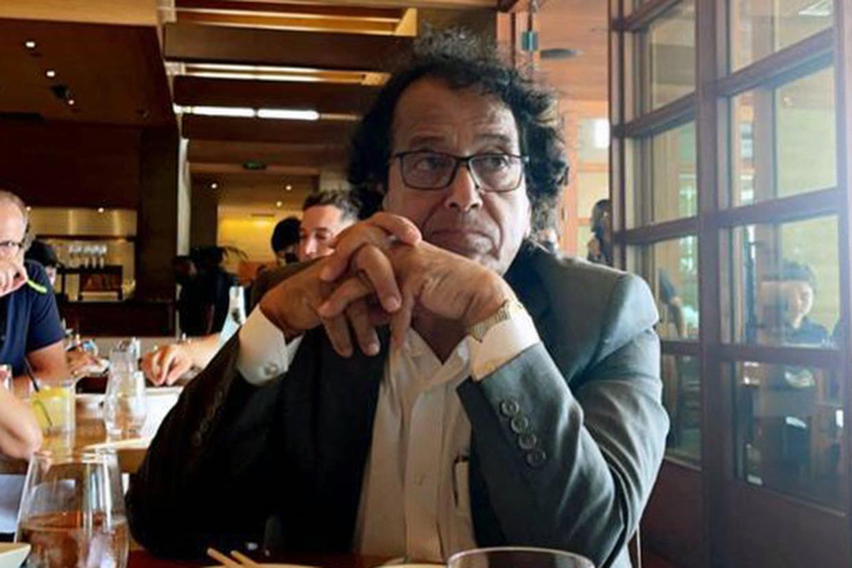 Saad Ibrahim Almadi was photographed in a restaurant August 2021, about three months before he traveled to Saudi Arabia and was detained over tweets critical of the Saudi government. The 72-year-old U.S./Saudi dual citizen was sentenced this month to 16 years in  a Saudi prison. (Ibrahim Almadi via AP)