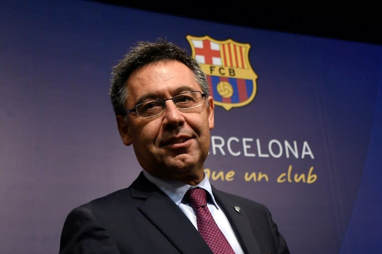 Barcelona president Josep Maria Bartomeu. (AFP)