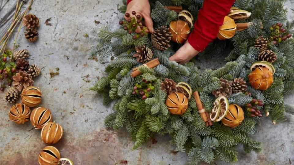 <p>Everyone loves a festive wreath hung proudly on a front door and nothing beats that feeling of knowing you've made something display-worthy yourself. So, if you're looking to flex your creative muscles this December, these (socially distanced) wreath workshops should fit the bill. Petersham Nurseries is known for its dramatic, wild floristry arrangements, so expect to bring something home that'll dress your door to impress.</p><p><strong>Location: </strong>Petersham Nurseries, Richmond, TW10 7AB<br>Click <a href="https://petershamnurseries.com/events/festive-wreath-making/" rel="nofollow noopener" target="_blank" data-ylk="slk:here;elm:context_link;itc:0;sec:content-canvas" class="link ">here</a> to find out more. <br></p>