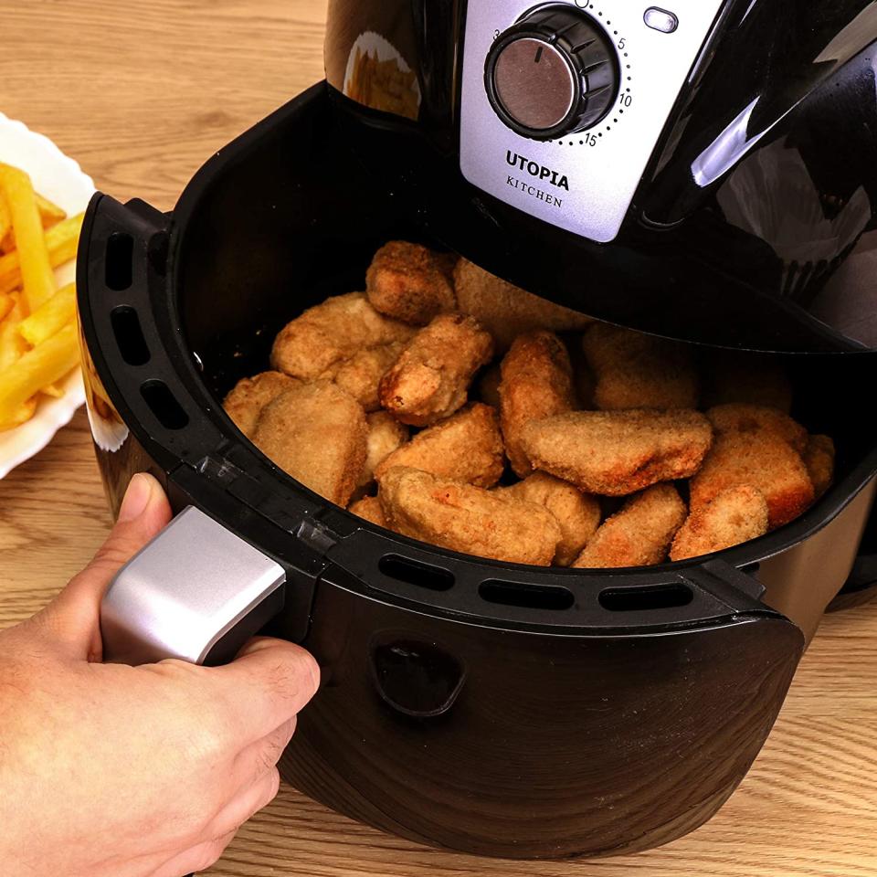 An air fryer, like this affordable one from Utopia, is just one Amazon must-have shoppers and YouTubers swear by.