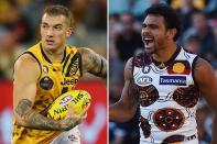 Martin and Rioli headline the team of the week. Who else will join them in the best 18 for round ten?