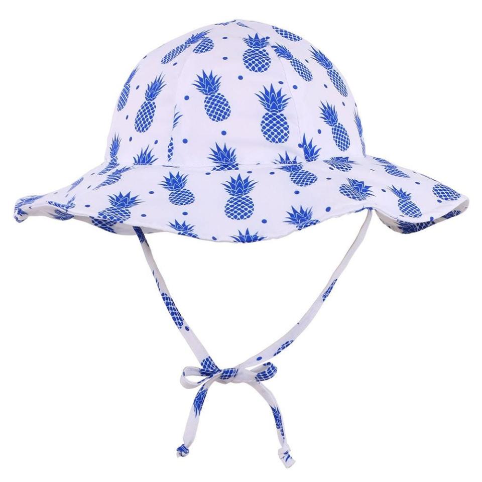 8) Wide Brim Baby Sun Hat