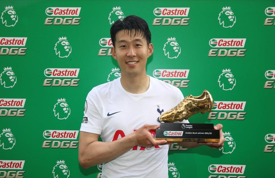 Son Heung-min, pictured, has been irrepressible for Tottenham this season (Nigel French/PA) (PA Wire)