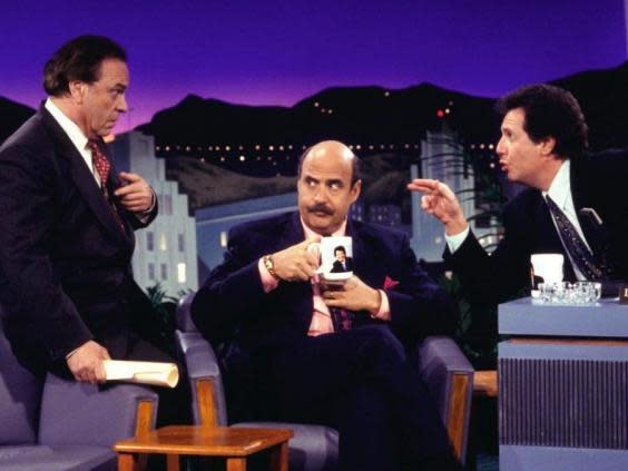 Hey now! Rip Torn, Jeffrey Tambor and Garry Shandling in the influential ‘The Larry Sanders Show’ (HBO)