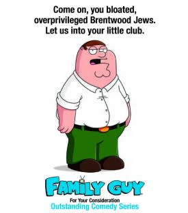 EMMYS: ‘Family Guy’ Calls Academy Voters “Overprivileged Brentwood Jews” In Mailer