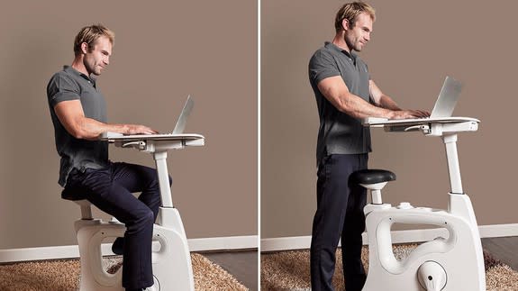 Forget standing desks, biking desks are here to boost your office