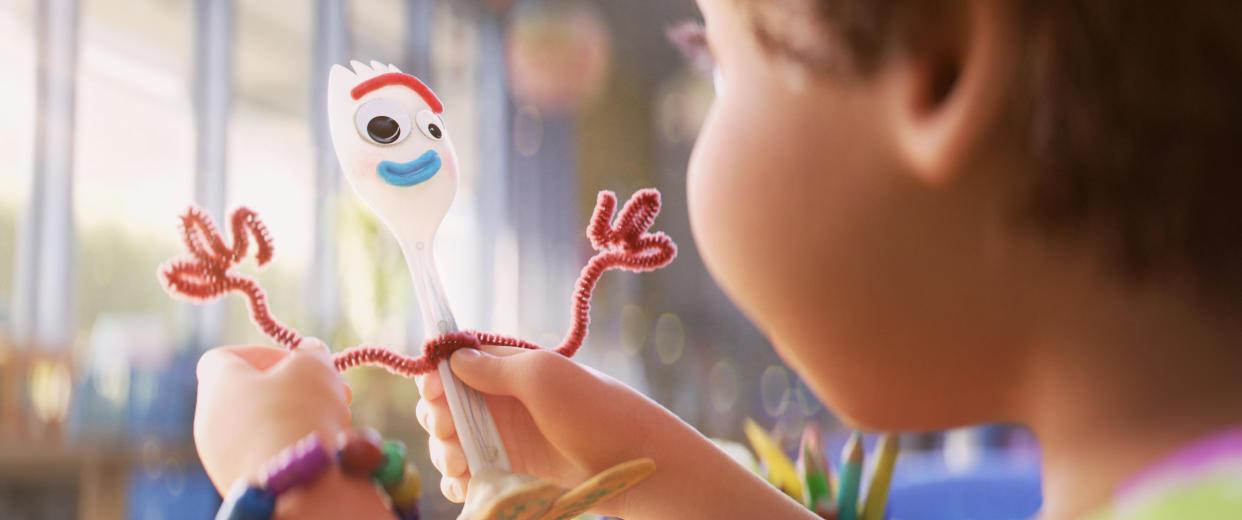 Forky in "Toy Story 4." (Photo: Disney)