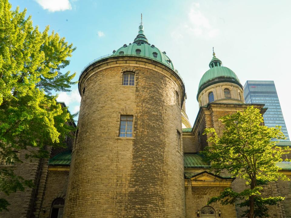 A historical building in Montreal