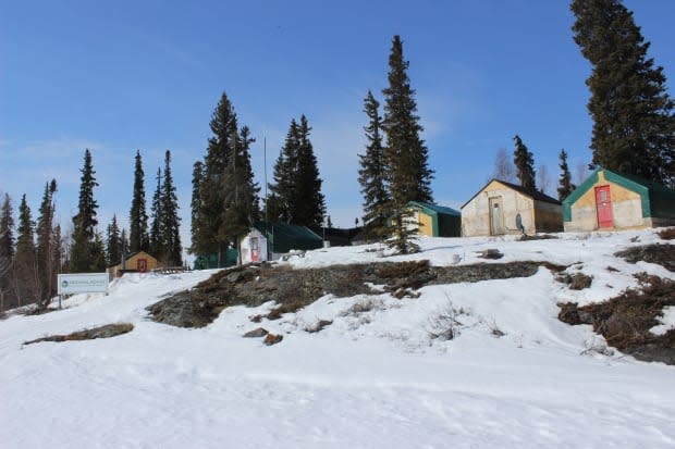 Crews working at the Nechalacho mine project live in these cabins, right next to Thor Lake in N.W.T. 