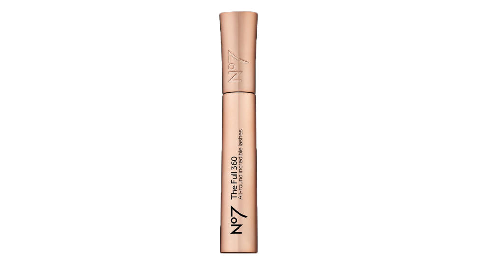 <p>Up your lash game with No7’s new mascara. It promises volume, length and curl – and it delivers. Trust us, we’ve tried it. A great, affordable treat. <a rel="nofollow noopener" href="https://www.boots.com/no7-the-full-360-mascara-7ml-10259573" target="_blank" data-ylk="slk:Shop now;elm:context_link;itc:0;sec:content-canvas" class="link "><em>Shop now</em></a>. </p>