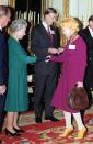 <p>Fashion designer Vivienne Westwood is known for her off-beat personality and famously forgot to wear knickers under her dress when receiving an OBE in 1992. A few years later at a luncheon at Buckingham Palace, she opted for tights. Wise.</p>