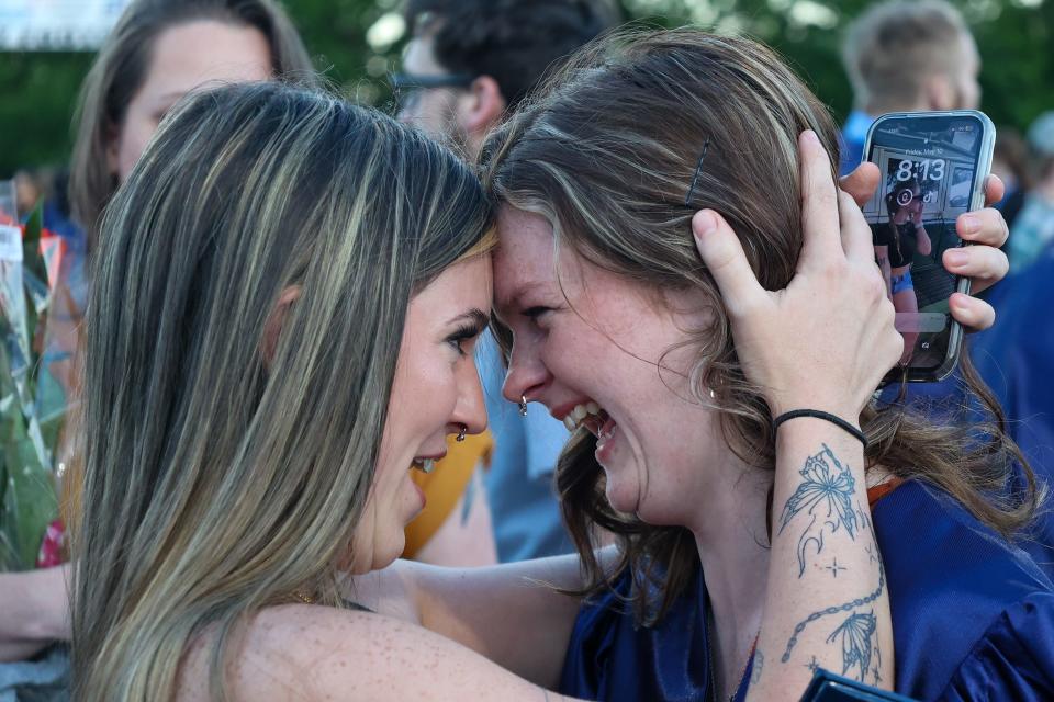 Scenes from Anderson County High School graduation, in Clinton, Tenn., Friday, May 10, 2024.