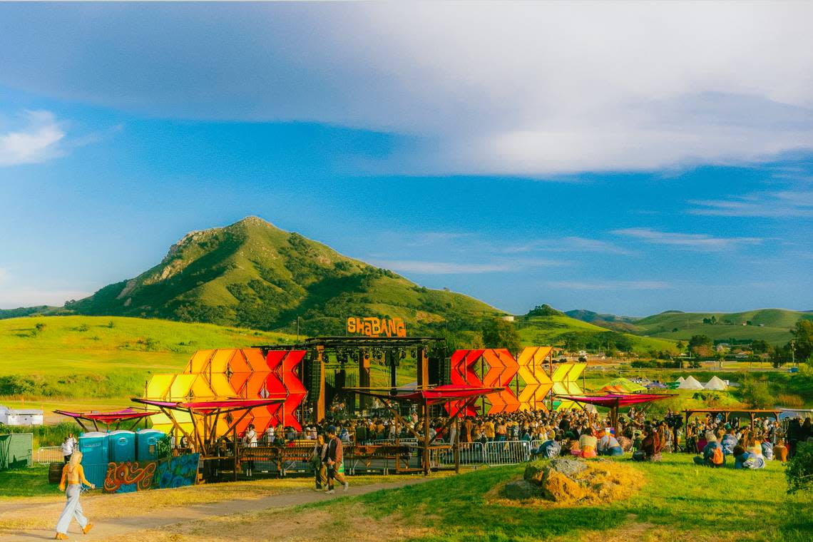 Shabang Music and Arts Festival is held over two days at Dairy Creek Golf Course in San Luis Obispo. This year, the festival will offer overnight camping.