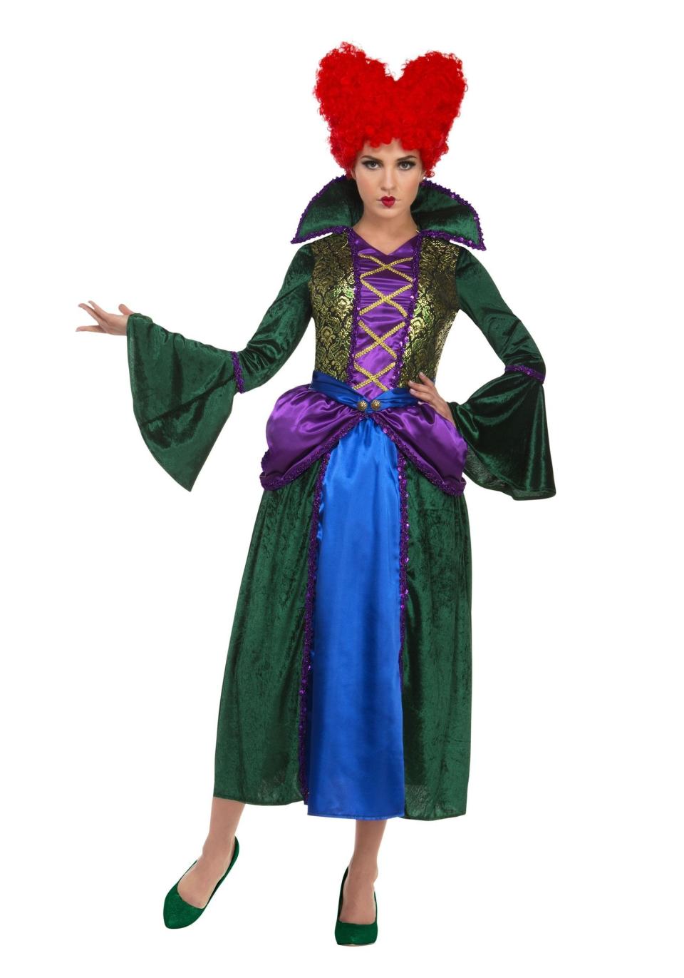 1) Winifred Sanderson Costume (Adult)