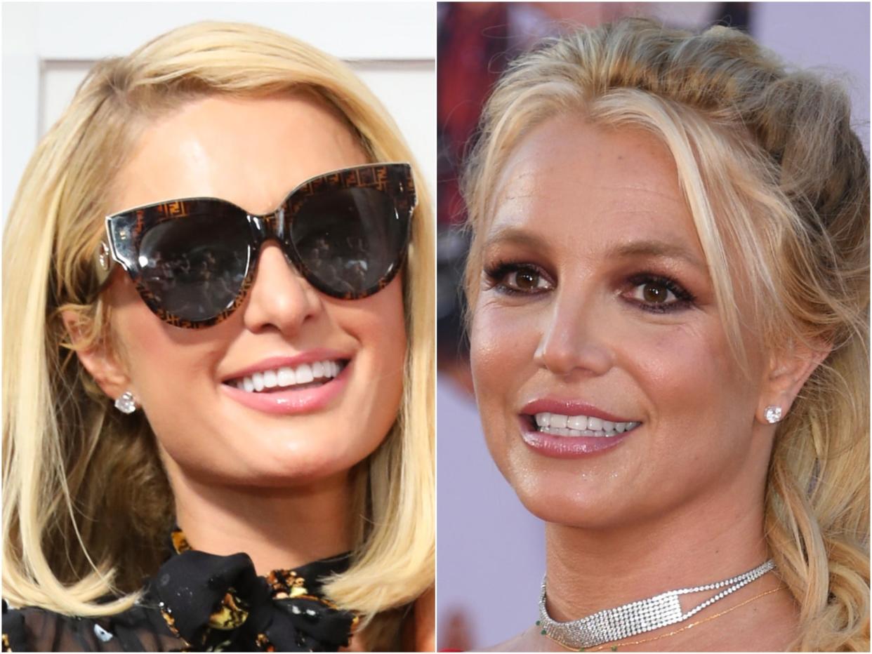 Paris Hilton and Britney Spears (Getty)