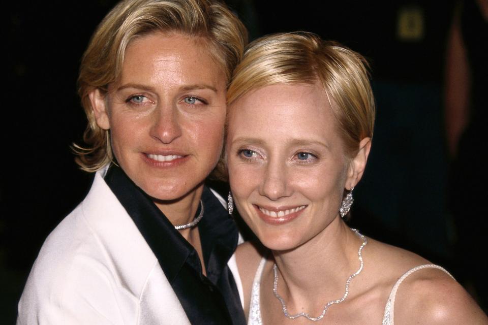 Ellen DeGeneres and Anne Heche