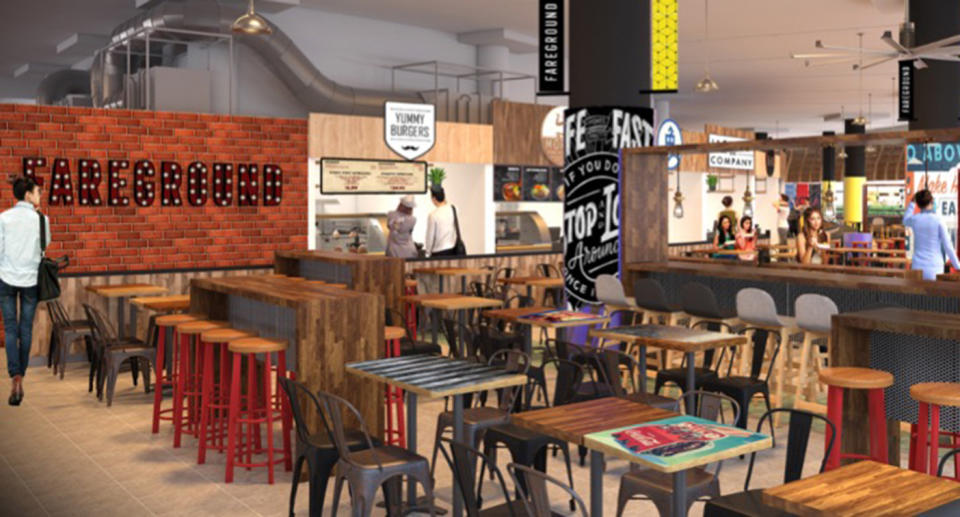 Pasir Ris Central Hawker Centre will feature a variety of traditional hawker fare and modern kitchens of hipster hawkers. (Photo: NTUC Foodfare)