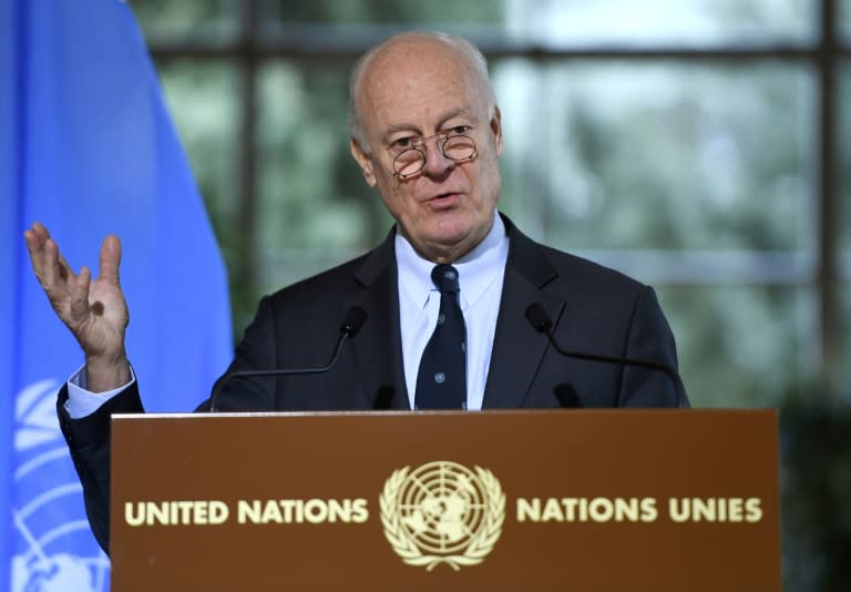 UN Syria envoy Staffan de Mistura will attend the peace talks in Astana