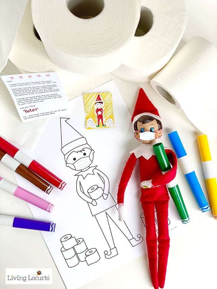 70) Elf Coloring Pages